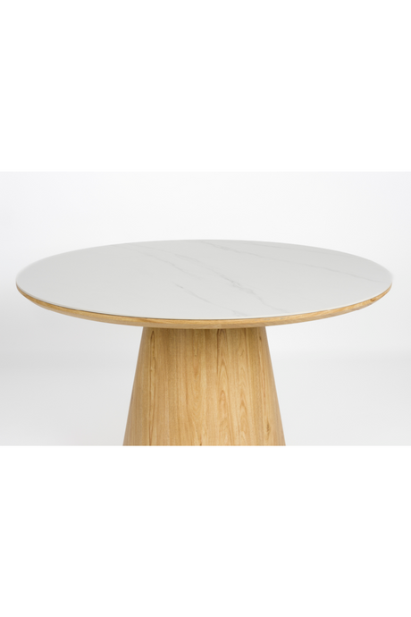 Round Wood Dining Table | DF Almira | OROA.com