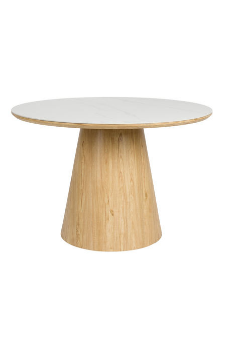 Round Wood Dining Table | DF Almira | OROA.com