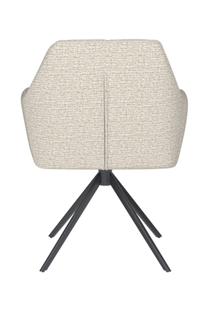 Square Tufted Swivel Armchair | DF Pete | OROA.com
