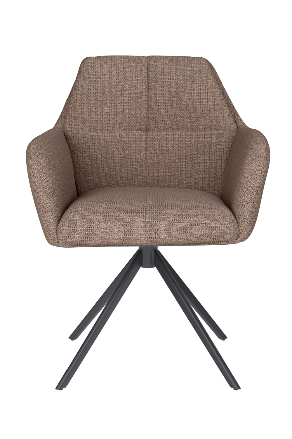 Square Tufted Swivel Armchair | DF Pete | OROA.com