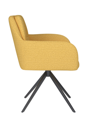 Square Tufted Swivel Armchair | DF Pete | OROA.com