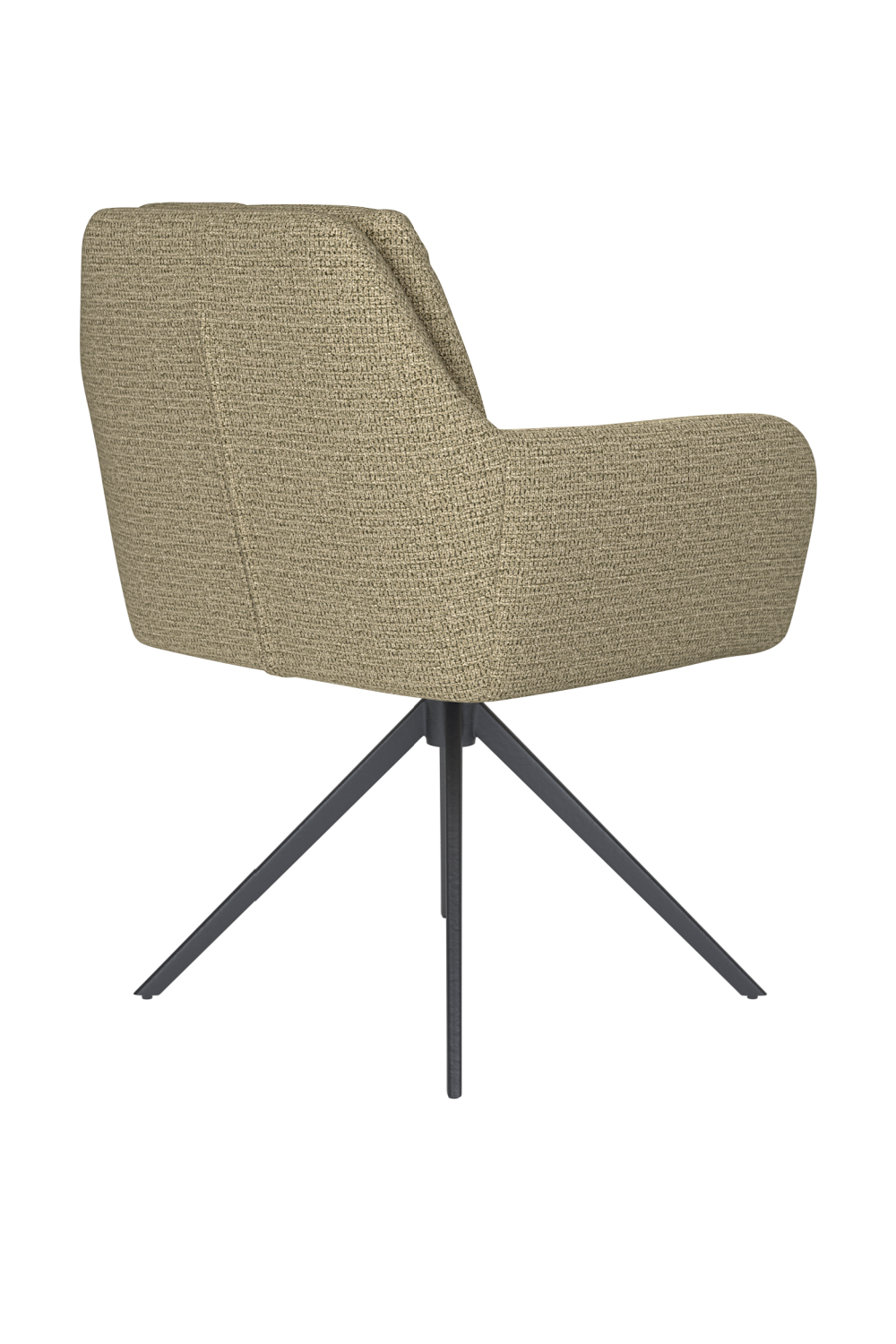 Square Tufted Swivel Armchair | DF Pete | OROA.com