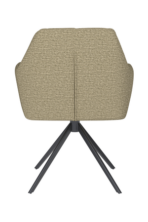 Square Tufted Swivel Armchair | DF Pete | OROA.com