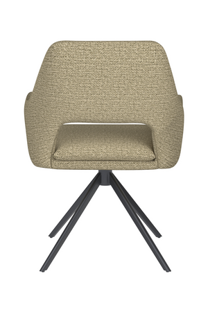 Cut-Out Back Swivel Armchair | DF Mos | OROA.com