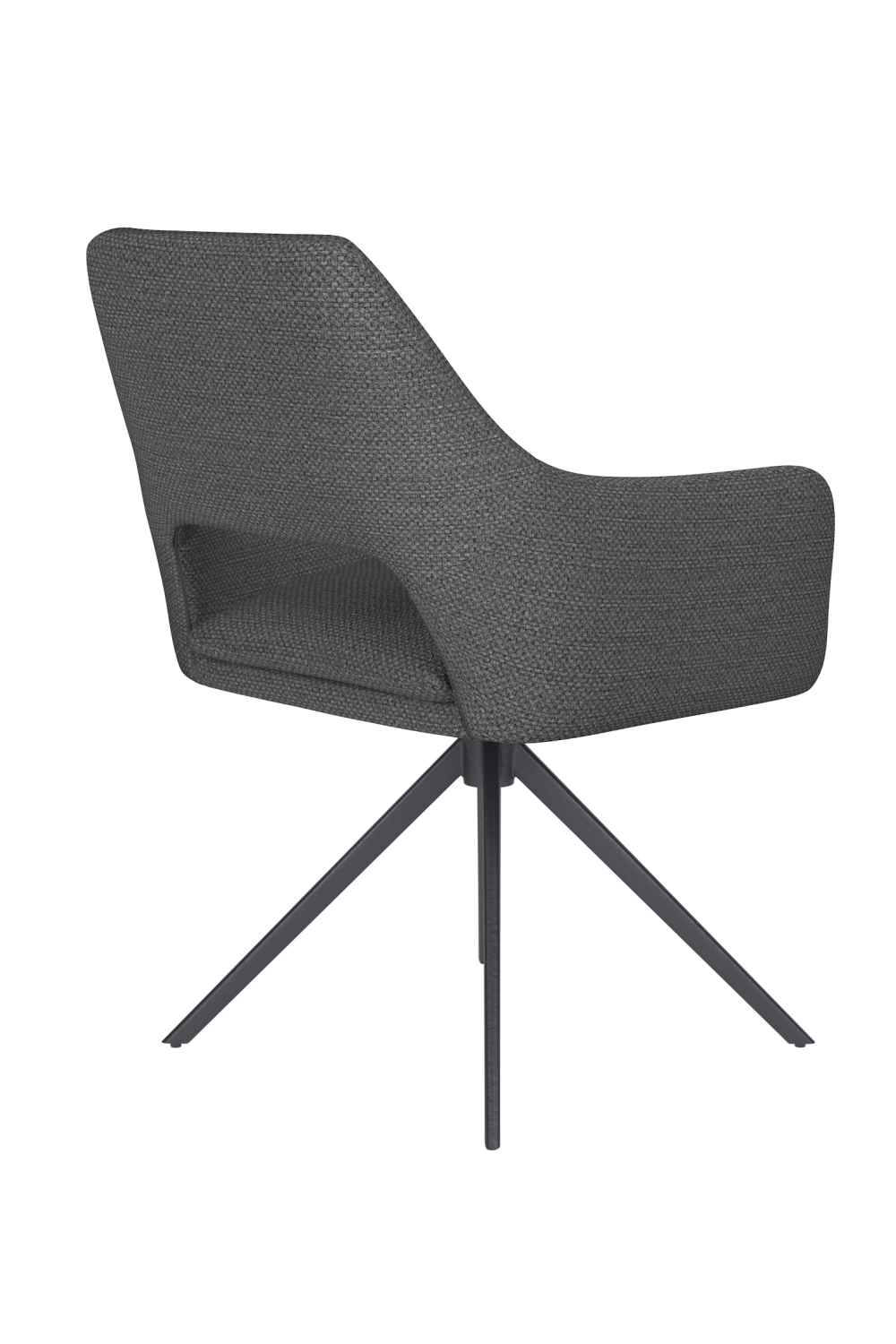 Cut-Out Back Swivel Armchair | DF Mos | OROA.com