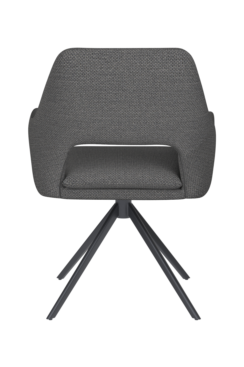 Cut-Out Back Swivel Armchair | DF Mos | OROA.com