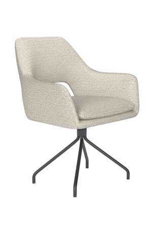 Cut-Out Back Spider Swivel Armchair | DF Mos | OROA.com