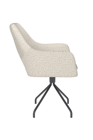 Cut-Out Back Spider Swivel Armchair | DF Mos | OROA.com