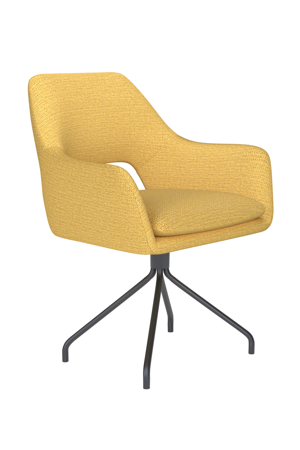 Cut-Out Back Spider Swivel Armchair | DF Mos | OROA.com