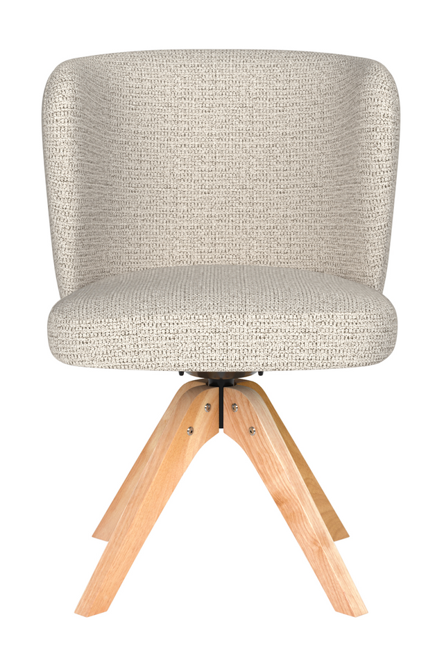 Curved Back Swivel Chair | DF Stan | Oroa.com