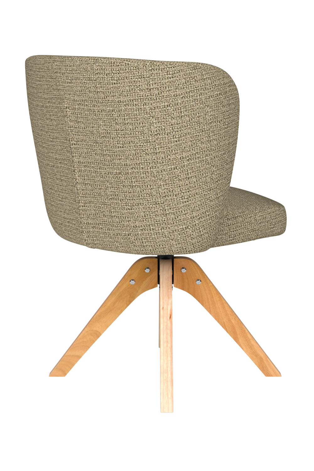 Curved Back Swivel Chair | DF Stan | Oroa.com