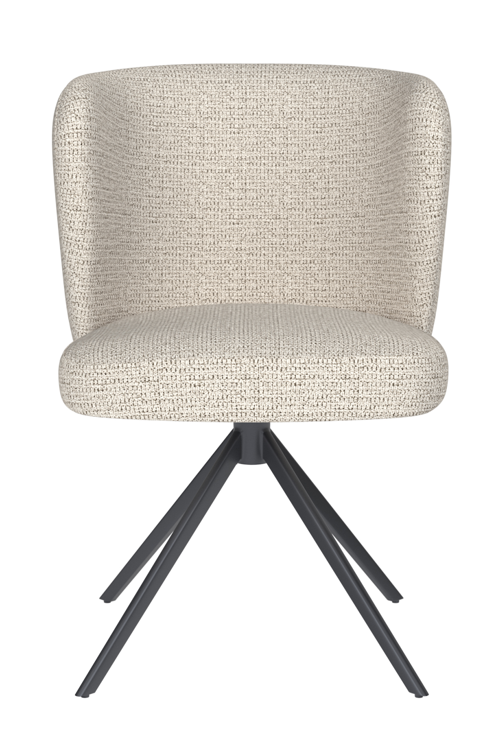 Curved Back Swivel Chair | DF Stan | OROA.com