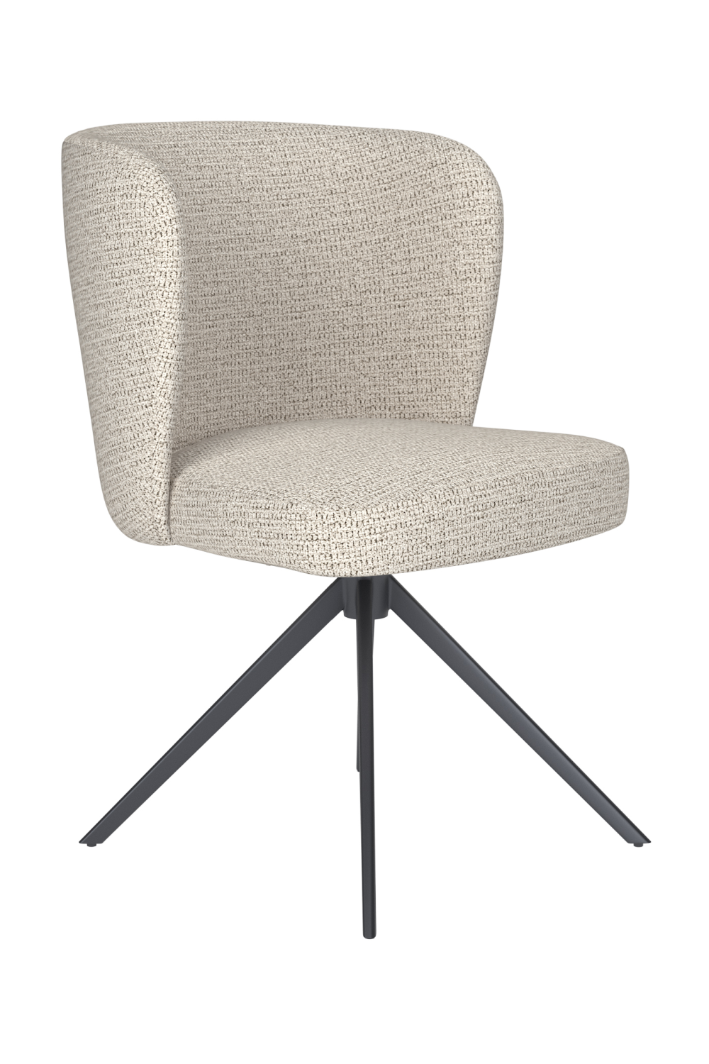 Curved Back Swivel Chair | DF Stan | OROA.com