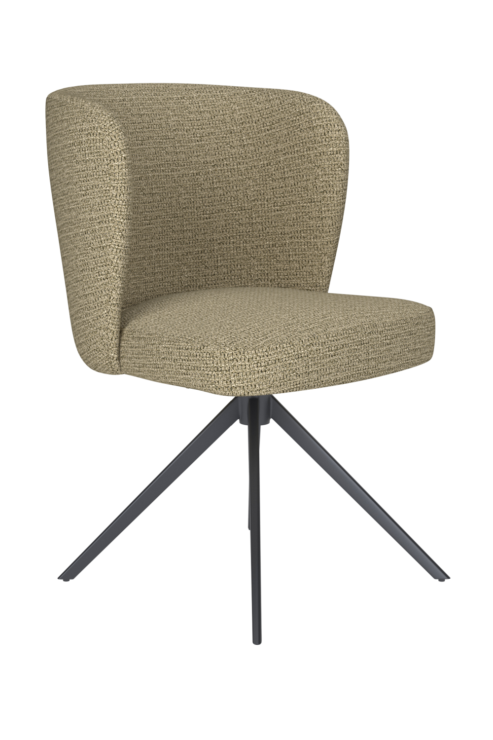 Curved Back Swivel Chair | DF Stan | OROA.com