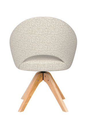 Cut-Out Wooden Swivel Chair | DF Mick | Oroa.com
