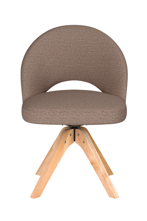 Cut-Out Wooden Swivel Chair | DF Mick | Oroa.com