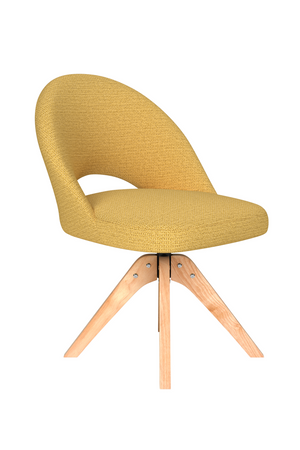 Cut-Out Wooden Swivel Chair | DF Mick | Oroa.com