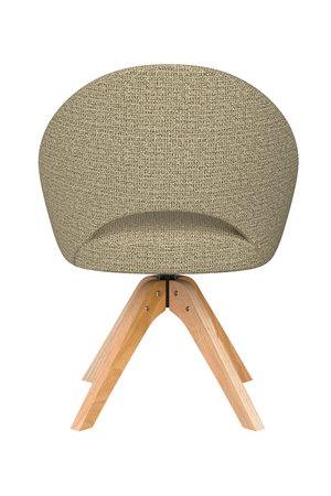 Cut-Out Wooden Swivel Chair | DF Mick | Oroa.com