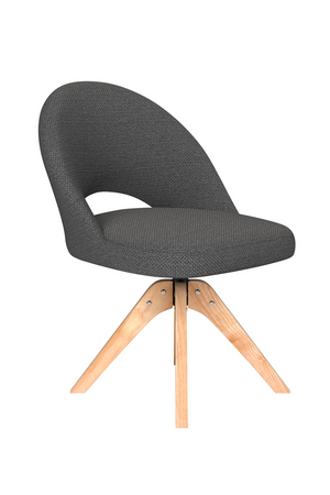 Cut-Out Wooden Swivel Chair | DF Mick | Oroa.com