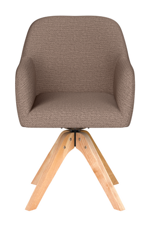Upholstered Wooden Swivel Armchair | DF Otis | Oroa.com