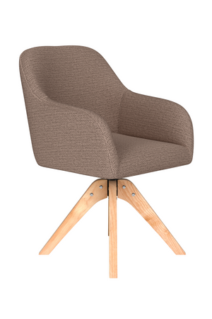 Upholstered Wooden Swivel Armchair | DF Otis | Oroa.com