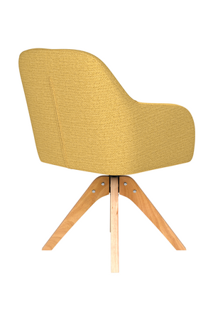 Upholstered Wooden Swivel Armchair | DF Otis | Oroa.com