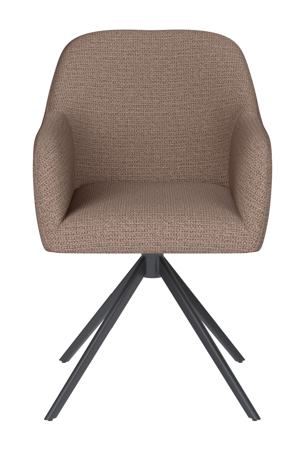 Upholstered Dining Swivel Armchair | DF Otis | OROA.com