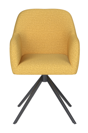Upholstered Dining Swivel Armchair | DF Otis | OROA.com