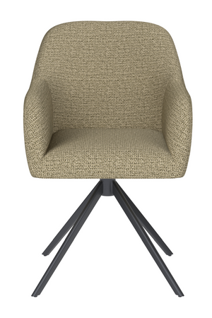 Upholstered Dining Swivel Armchair | DF Otis | OROA.com