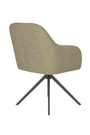 Upholstered Dining Swivel Armchair | DF Otis | OROA.com