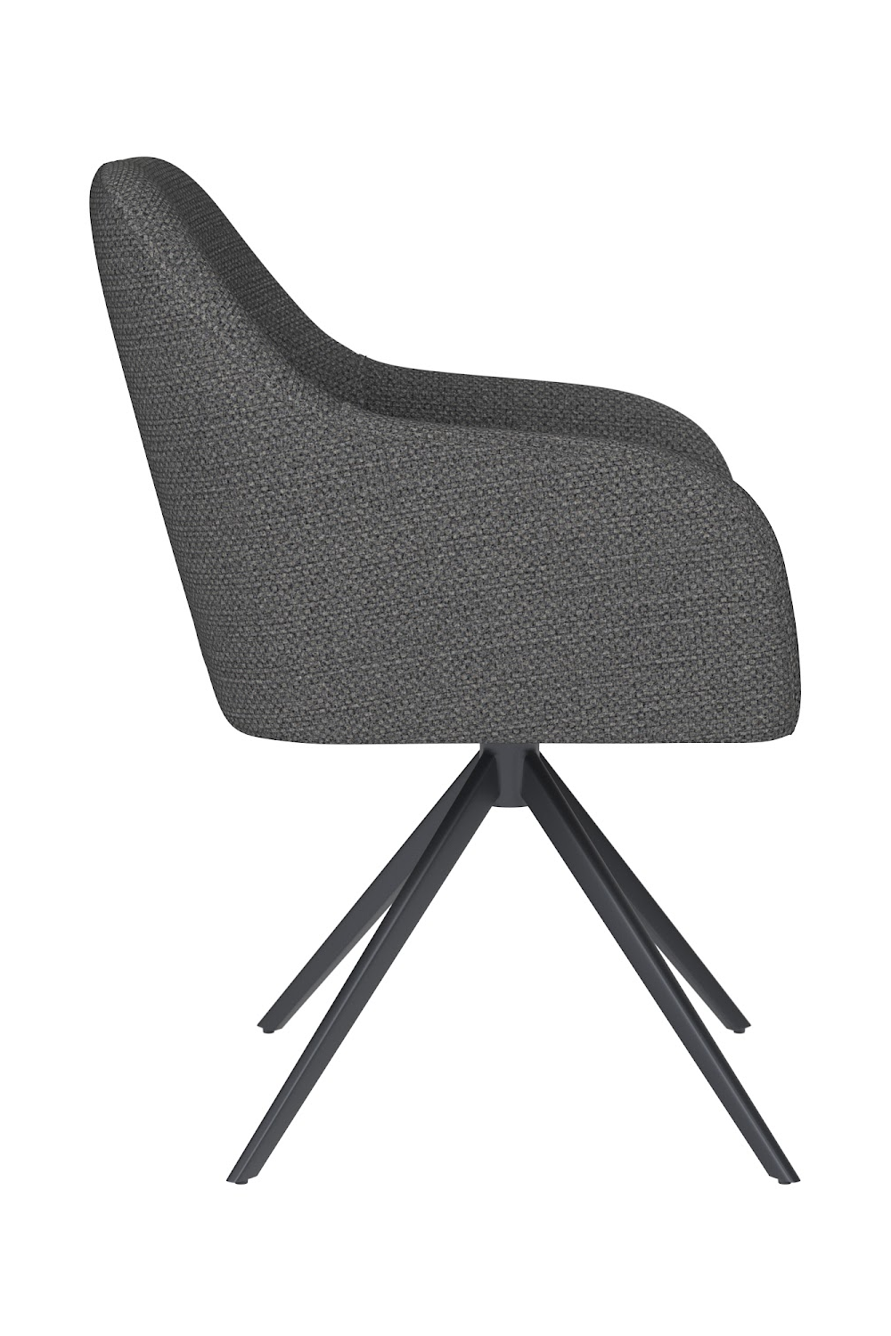 Upholstered Dining Swivel Armchair | DF Otis | OROA.com