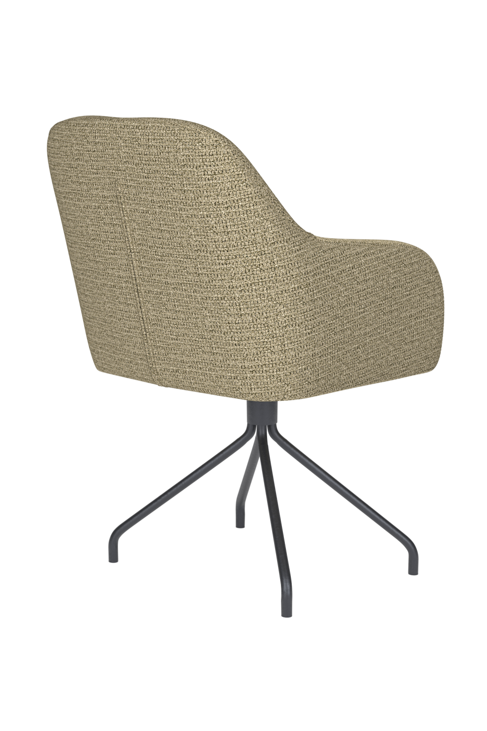 Upholstered Spider Swivel Armchair | DF Otis | OROA.com