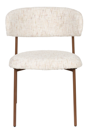 Iron Framed Curve Dining Chairs (2) | DF Claes | OROA.com