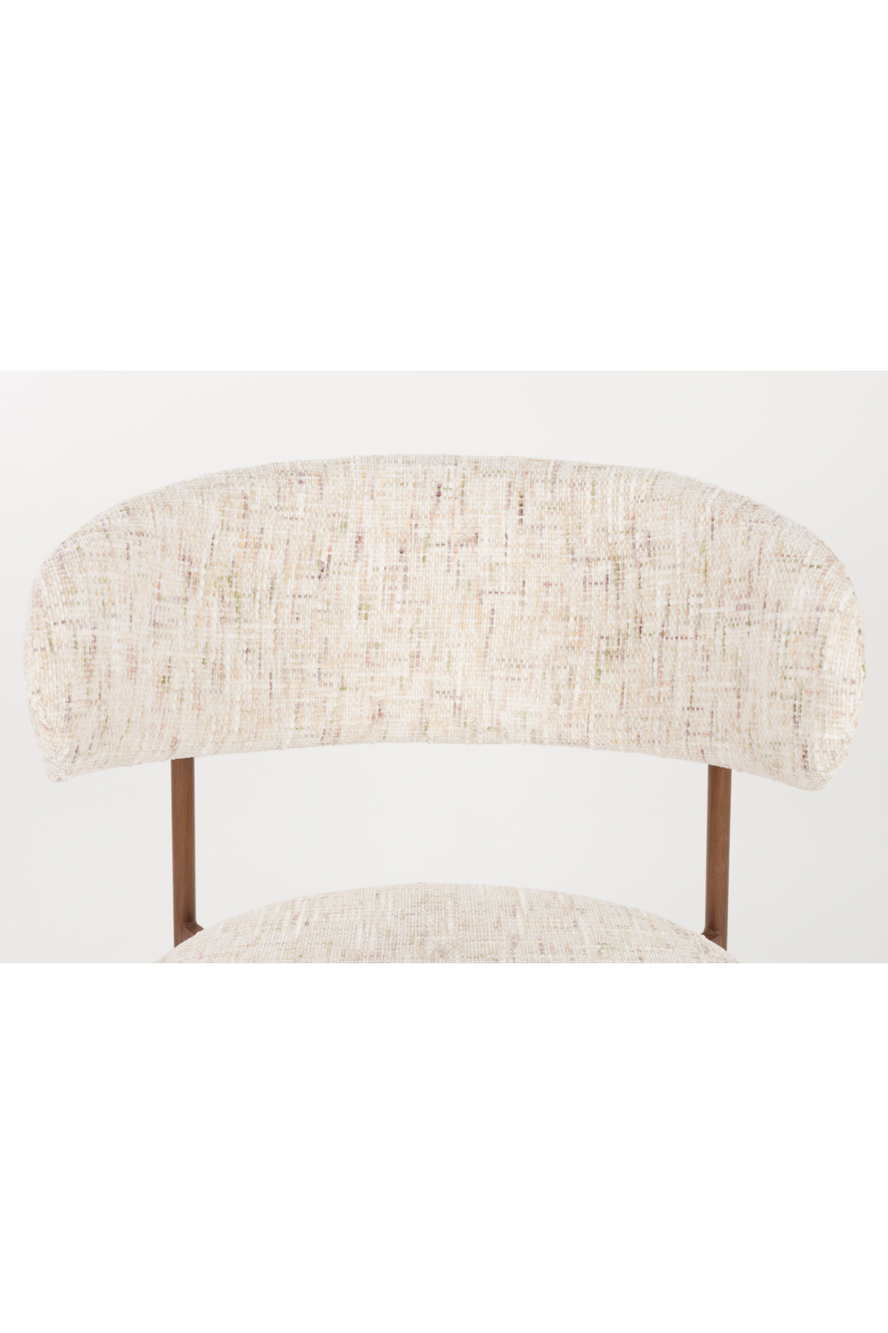 Iron Framed Curve Dining Chairs (2) | DF Claes | OROA.com