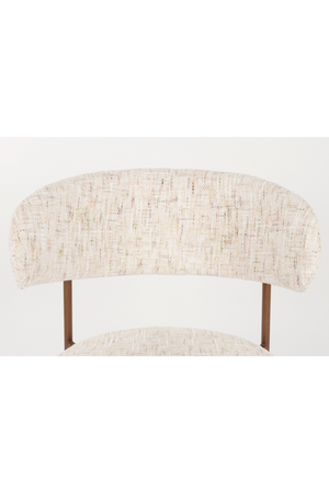 Iron Framed Curve Dining Chairs (2) | DF Claes | OROA.com