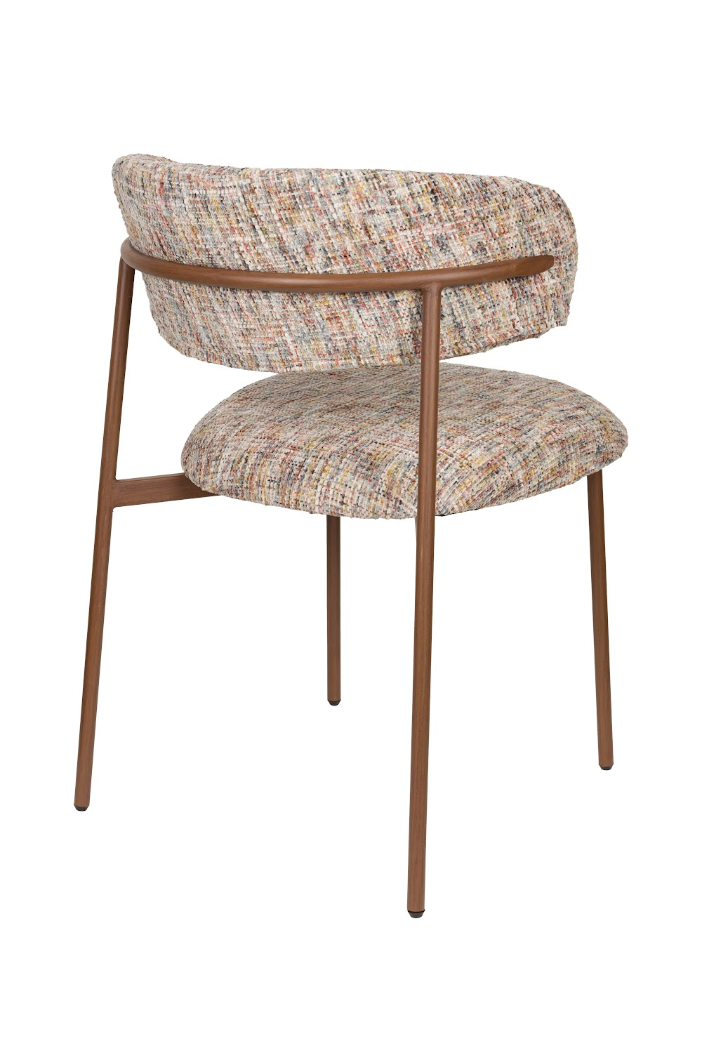 Iron Framed Curve Dining Chairs (2) | DF Claes | OROA.com