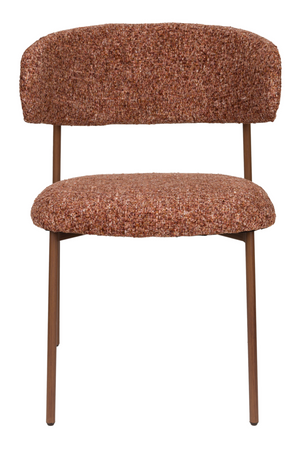 Iron Framed Curve Dining Chairs (2) | DF Claes | OROA.com