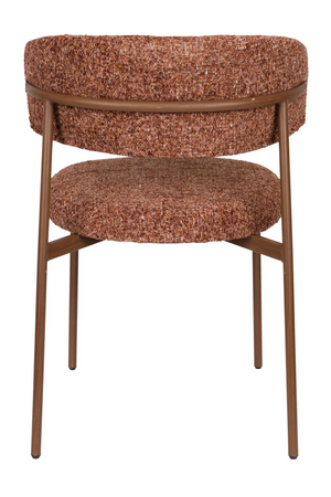 Iron Framed Curve Dining Chairs (2) | DF Claes | OROA.com