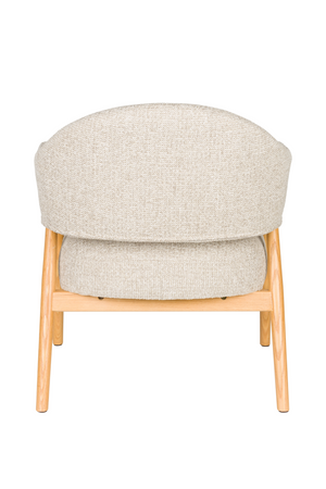 Oak Framed Lounge Chair | DF Indy | OROA.com