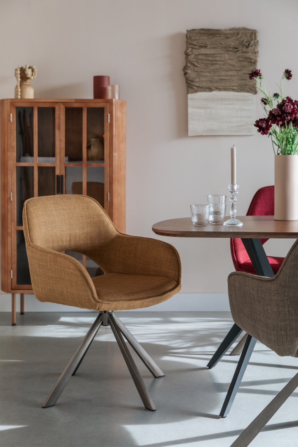 Cut-Out Back Dining Chairs (2) | DF Toye | OROA.com