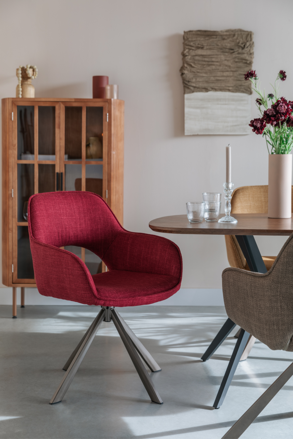 Cut-Out Back Dining Chairs (2) | DF Toye | OROA.com