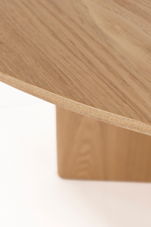 Wooden Round Dining Table | DF Laurent | OROA.com
