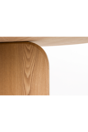 Wooden Round Dining Table | DF Laurent | OROA.com