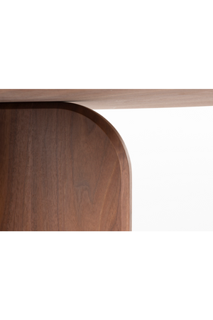 Wooden Round Dining Table | DF Laurent | OROA.com
