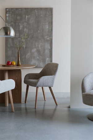 Upholstered Scandinavian Armchairs (2) | DF Loua | OROA.com