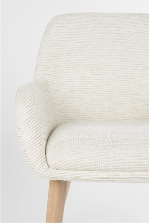 Upholstered Scandinavian Armchairs (2) | DF Loua | OROA.com