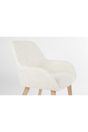 Upholstered Scandinavian Armchairs (2) | DF Loua | OROA.com
