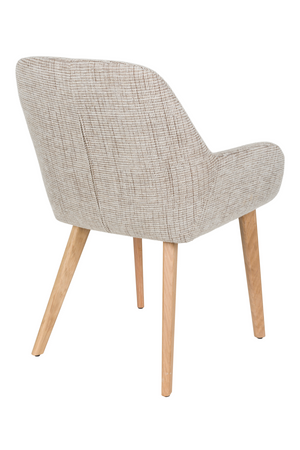 Upholstered Scandinavian Armchairs (2) | DF Loua | OROA.com