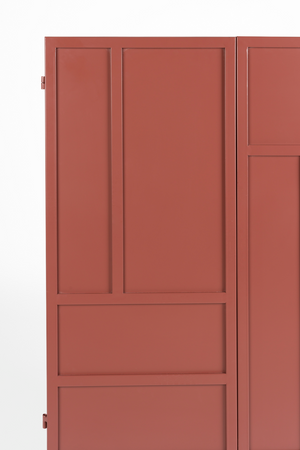 Red Iron 2-Door Cabinet | DF Davis | Oroa.com