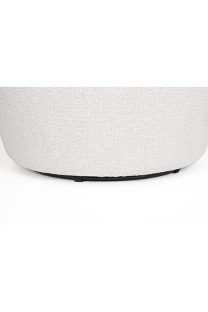 White Upholstered Lounge Chair | DF Velvoro | Oroa.com